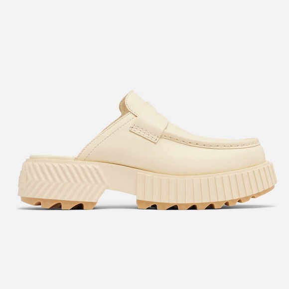 Sorel Shoes - Sorel ONA Ave Leather Loafer in Honey White Sea Salt Size 7.5